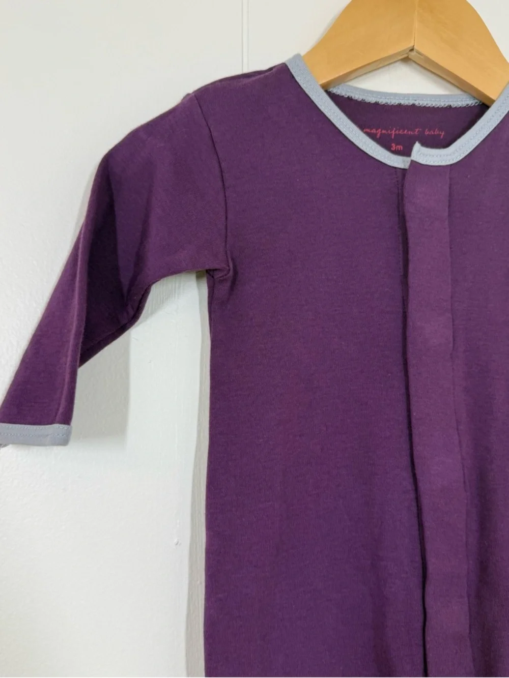 NEW Magnificent Baby Magnetic Purple Footie